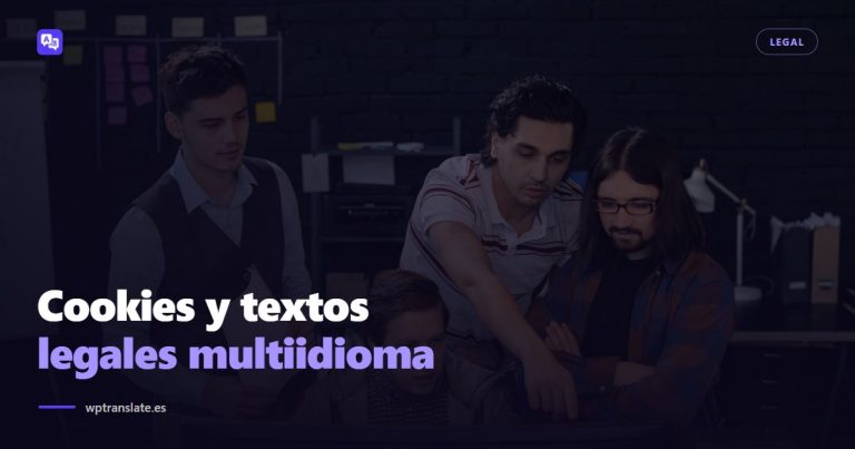 Cookies, aviso legal y RGPD en una web multiidioma — WP-Translate